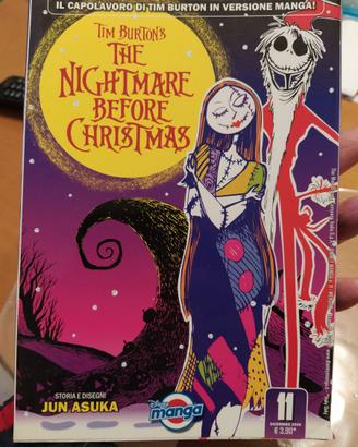 Fumetto Manga Nightmare before Christmas