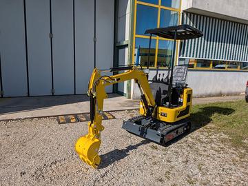 Mini escavatore cingolato
