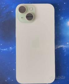 IPhone 15 Verde 128GB + Cover originali