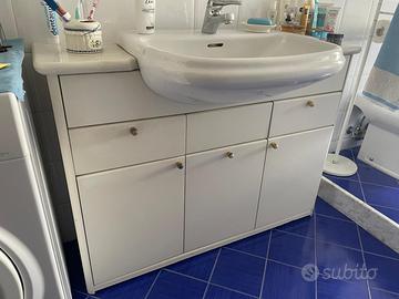 MOBILE BAGNO CON LAVABO DA SEMINCASSO