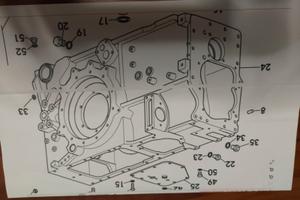 Scatola cambio Same Silver 130, Antares 110 e 130