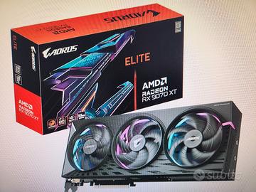 scheda video rx 9070xt  16 gb ddr