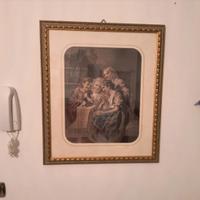 quadro con vetro , di grande dimensione 