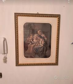 quadro con vetro , di grande dimensione 