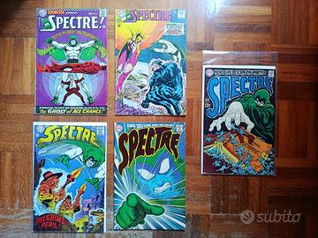 The Spectre #3, 6, 8-9 + Showcase Vol.1 #64 (1966)