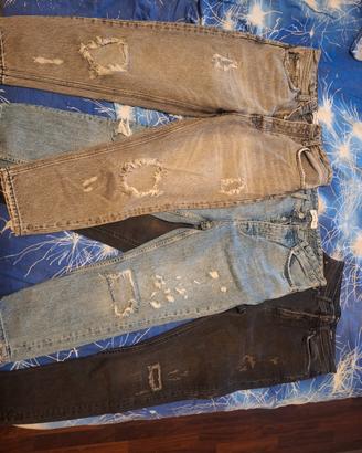jeans zara Bershka pull and bear 