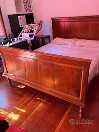 LETTO MATRIMONIALE EPOCA METÀ "800
