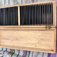 Vetri decorati per lanterna magica