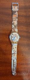 Swatch GB105 Masquerade 1992 - Box/Gar. (Non Funz)