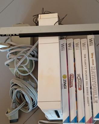 Nintendo Wii con giochi 