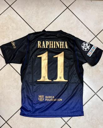 Maglia calcio raphinha 11 barcellona taglia m