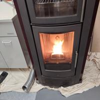 Stufa a pellet Piazzetta P960F con forno