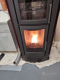 Stufa a pellet Piazzetta P960F con forno
