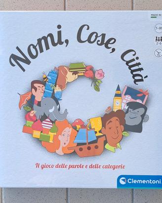Gioco Clementoni "Nomi, Cose, Città"