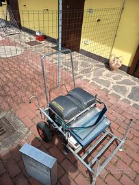 sedia da pesca con ruote 