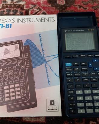 Calcolatrice TI-81