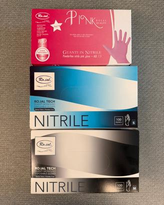 Guanti monouso in nitrile