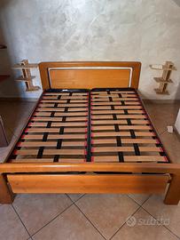 Letto matrimoniale massello