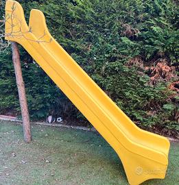 Scivolo per bambini giallo