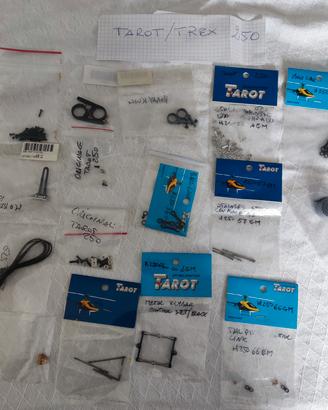 Set Ricambi elicottero Tarot/Trex 250