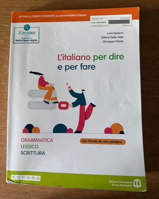 l’italiano per dire per fare