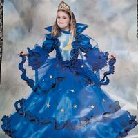 vestito carnevale bambina notte di luna 