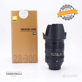 Nikon AF-S 28-300 f/3.5-5.6 G ED VR Usato (G877)