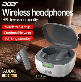 Cuffie wireless Bluetooth Acer originali