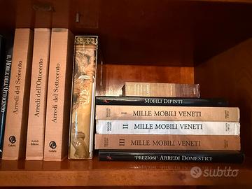 Libri vari tematica mobili antichi