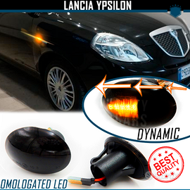 2 Frecce LED Dinamiche Lente Nera Lancia Ypsilon