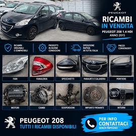 Ricambi Peugeot 208 1.4 DIESEL