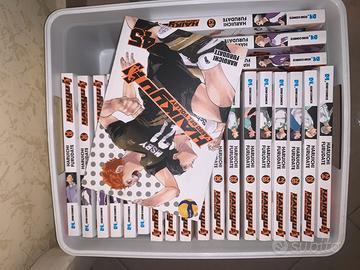 Haikyuu tutti i volumi in variant con cartoline