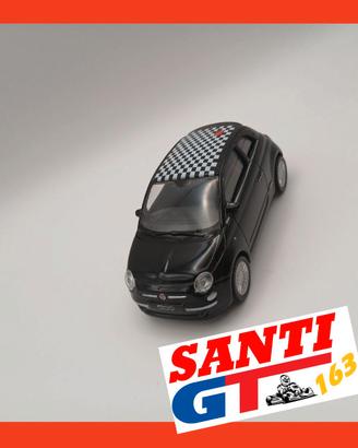 Fiat 500 2007 Welly 1:43