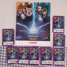 album Harry Potter Wizarding Word +8 pacchetti 