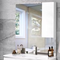 specchio bagno e mobiletto superiore 