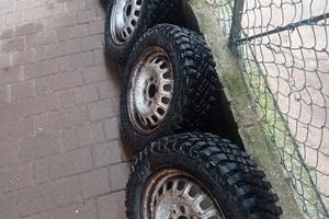 gomme da fango e neve x Panda 4x4 vecchio modello 