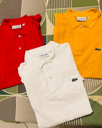 Polo Lacoste mezza Manica Xs