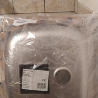 Lavabo acciaio da incasso nuovo