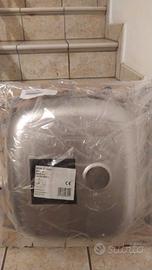 Lavabo acciaio da incasso nuovo