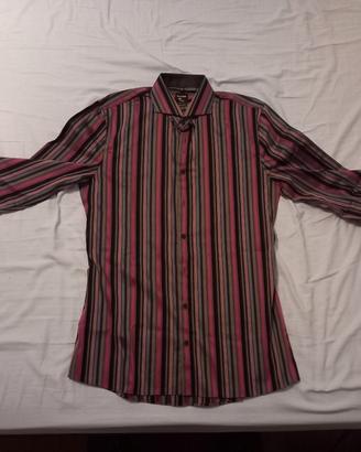 camicia uomo manica lunga olymp level 6 taglia M