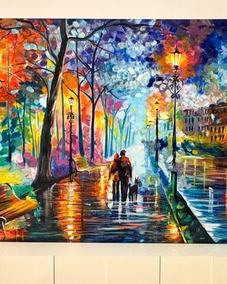 Quadro XXL 2x3 metri dipinto a mano - Stile Afremo