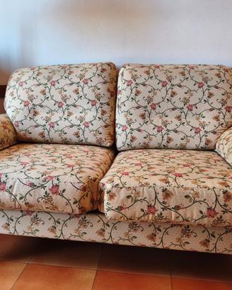 Set Salotto Vintage Floreale SFODERABILE