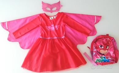 VESTITO CARNEVALE COSTUME GUFETTA PJ MASK ANNI 3/4