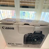 Fotocamera Canon EOS 1000D + 2 obiettivi
