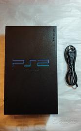🟦Sony PlayStation 2 Fat Console Ps2 Nera 30004 R