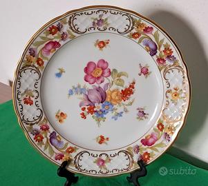 Porcellana tedesca Schumann piatto decorativo