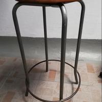 sgabello stile industriale 