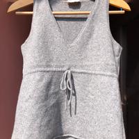 Maglia gilet  in cashmere