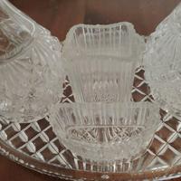 Antica oliera in cristallo