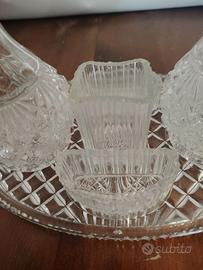 Antica oliera in cristallo